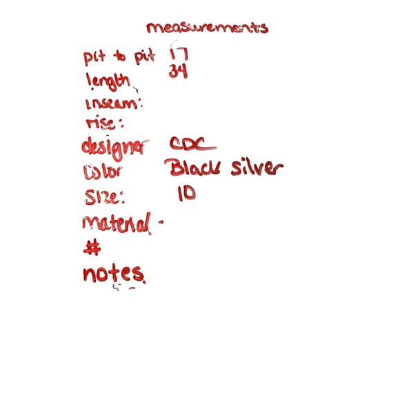 ✌️ 2/$40 ✌️Black Cocktail Sleeveless Dress with Embroidered Silver Flowers sz 10 - Picture 6 of 6